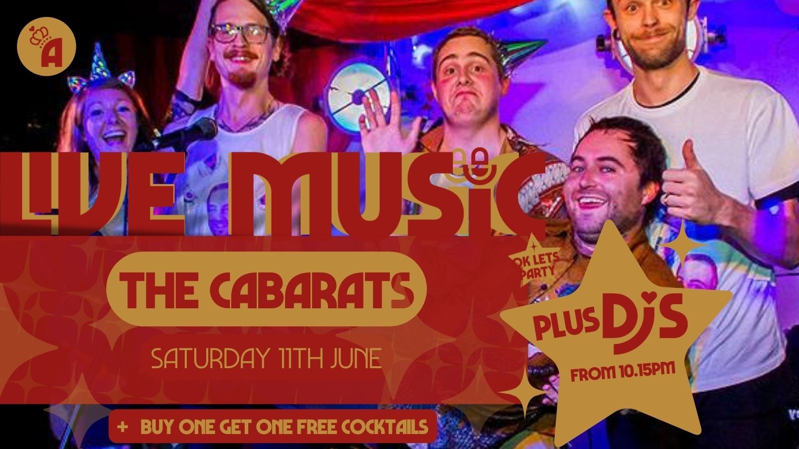 Live Music: THE CABARATS // Annabel’s Cabaret & Discotheque, Plymouth