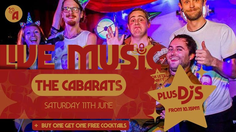 Live Music: THE CABARATS // Annabel's Cabaret & Discotheque, Plymouth