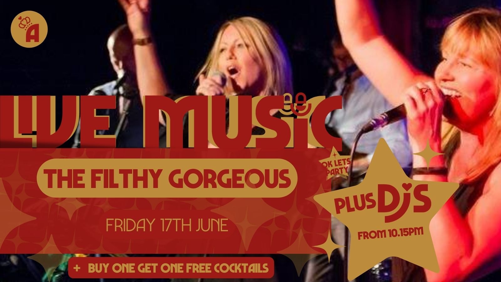 Live Music: THE FILTHY GORGEOUS // Annabel’s Cabaret & Discotheque, Plymouth