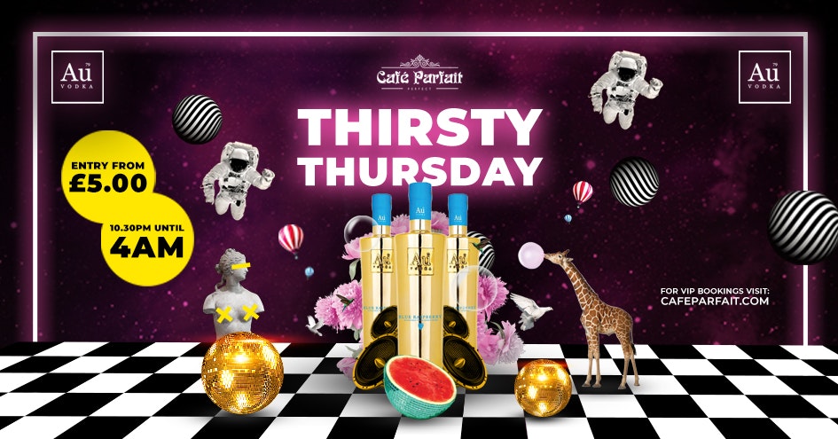 100 VK Giveaway//Thirsty Thursdays @ Cafe Parfait