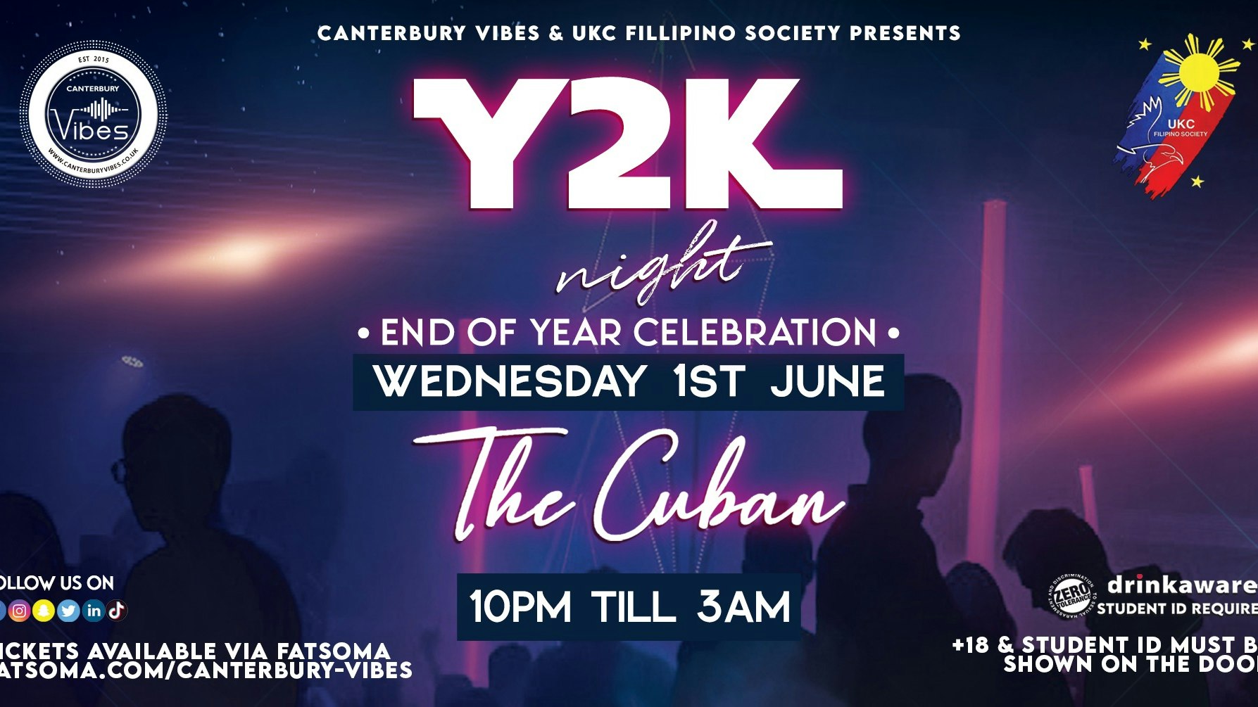 Y2K Night  – End of Year Celebration @ The Cuban