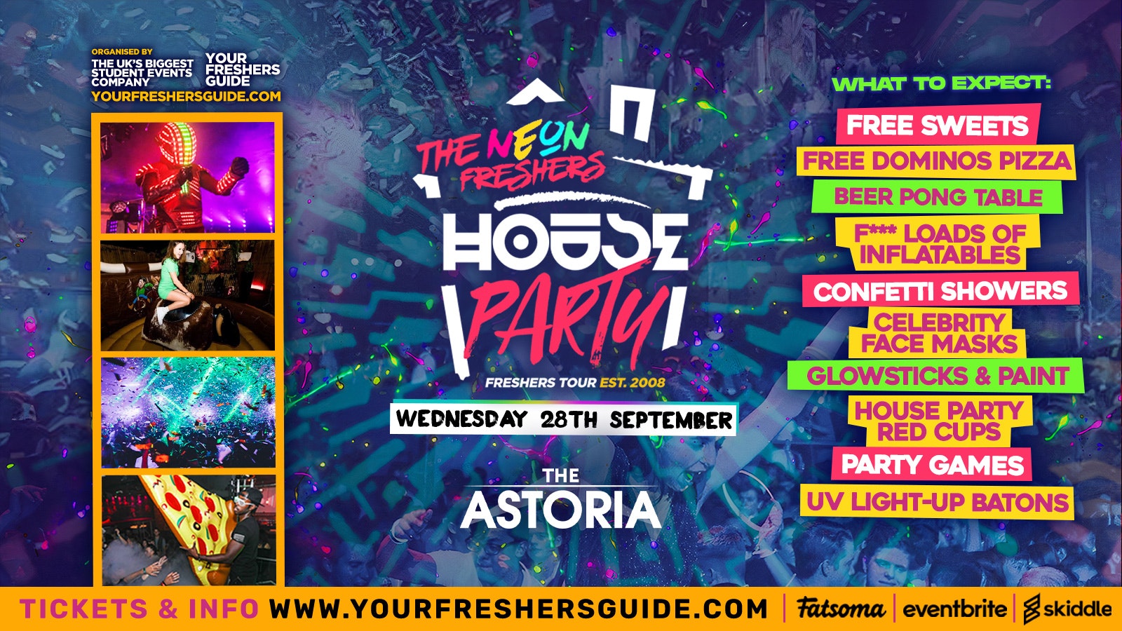 Neon Freshers House Party / Portsmouth Freshers 2022 – FINAL RELEASE!