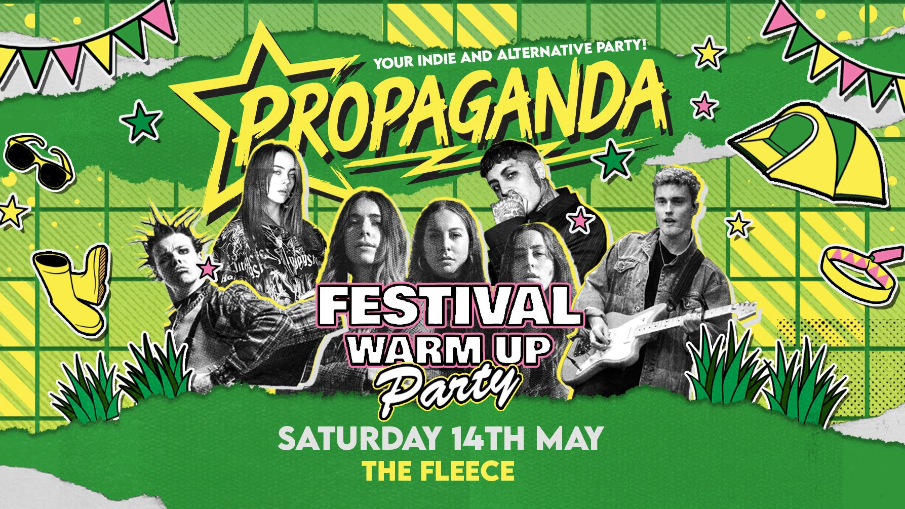 Propaganda Bristol – Festival Warm Up Party!