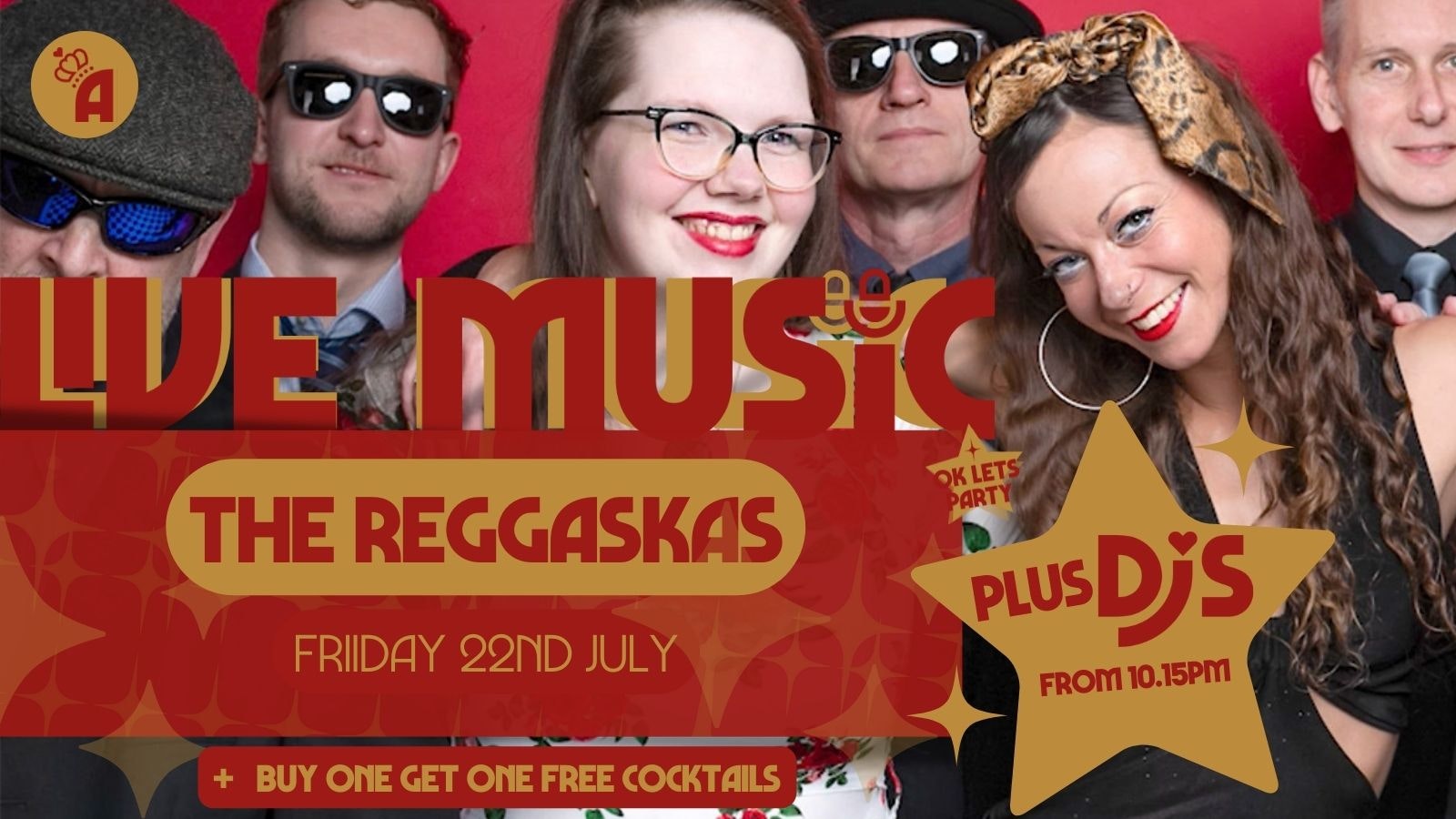 Live Music: THE REGGASKAS // Annabel’s Cabaret & Discotheque, Plymouth