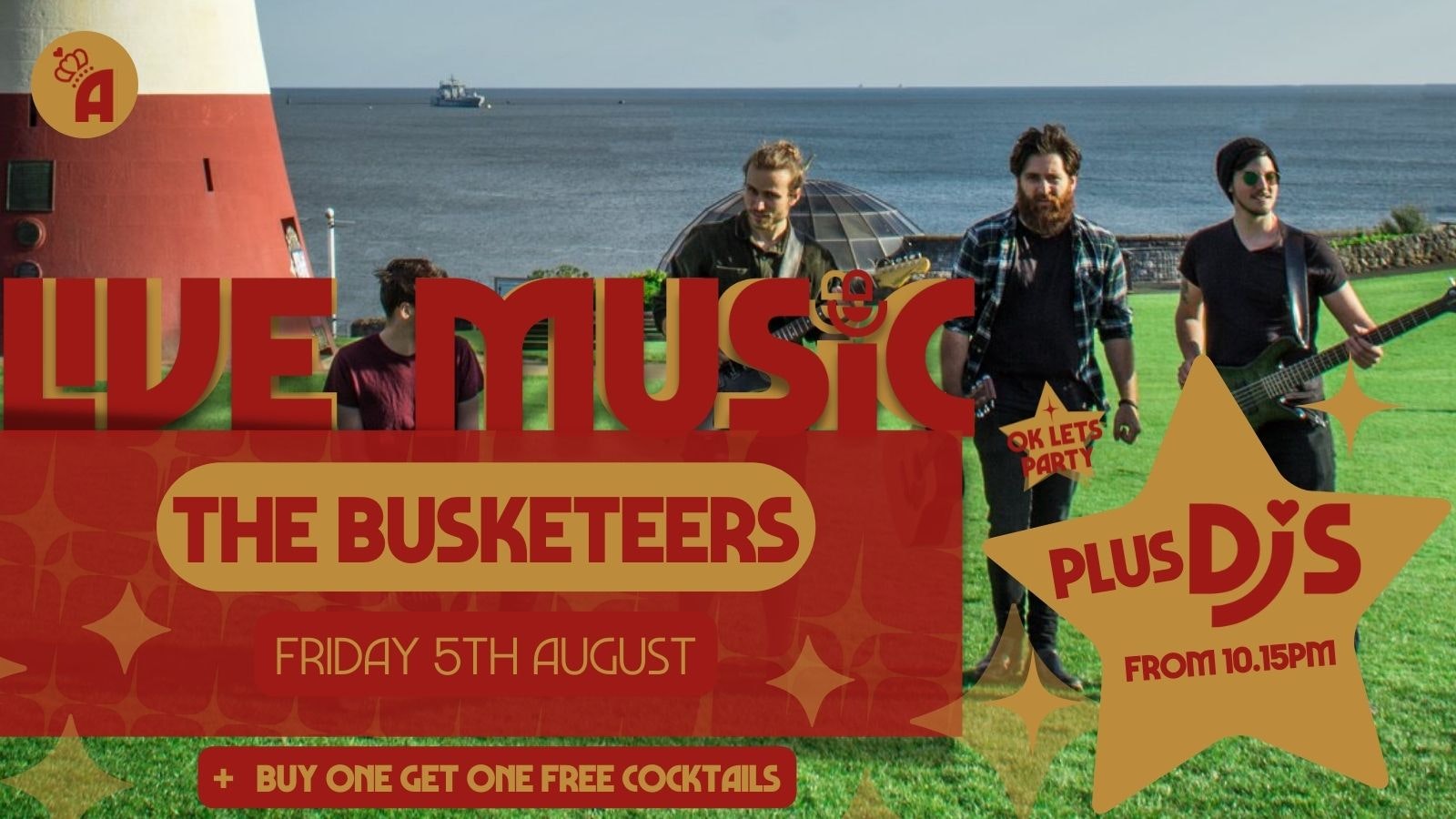Live Music: THE BUSKETEERS // Annabel’s Cabaret & Discotheque, Plymouth