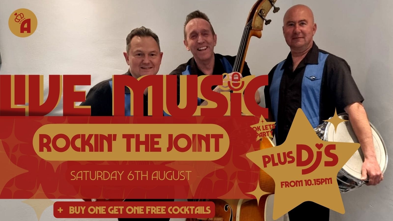Live Music: ROCKIN’ THE JOINT // Annabel’s Cabaret & Discotheque, Plymouth