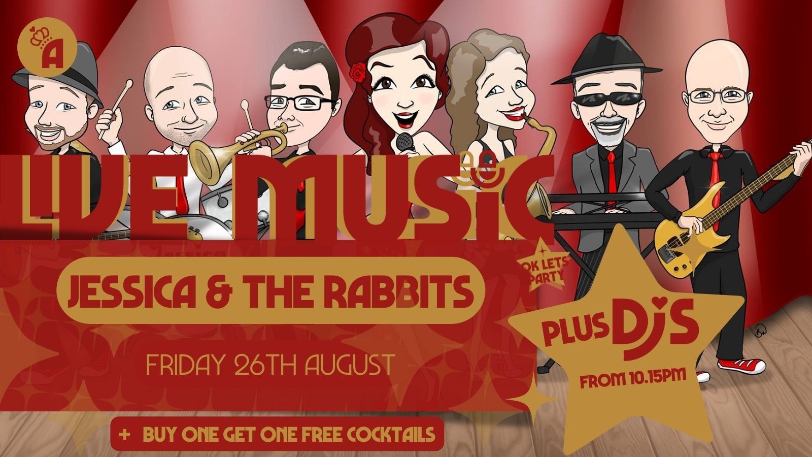 Live Music: JESSICA & THE RABBITS // Annabel’s Cabaret & Discotheque, Plymouth