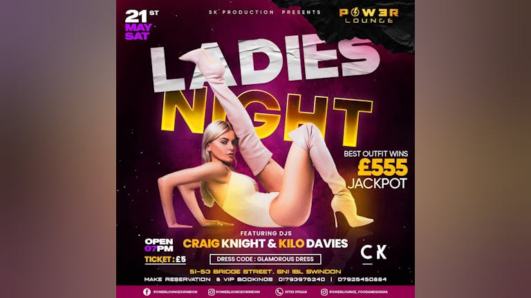 Win £555 - Ladies Night Special Party