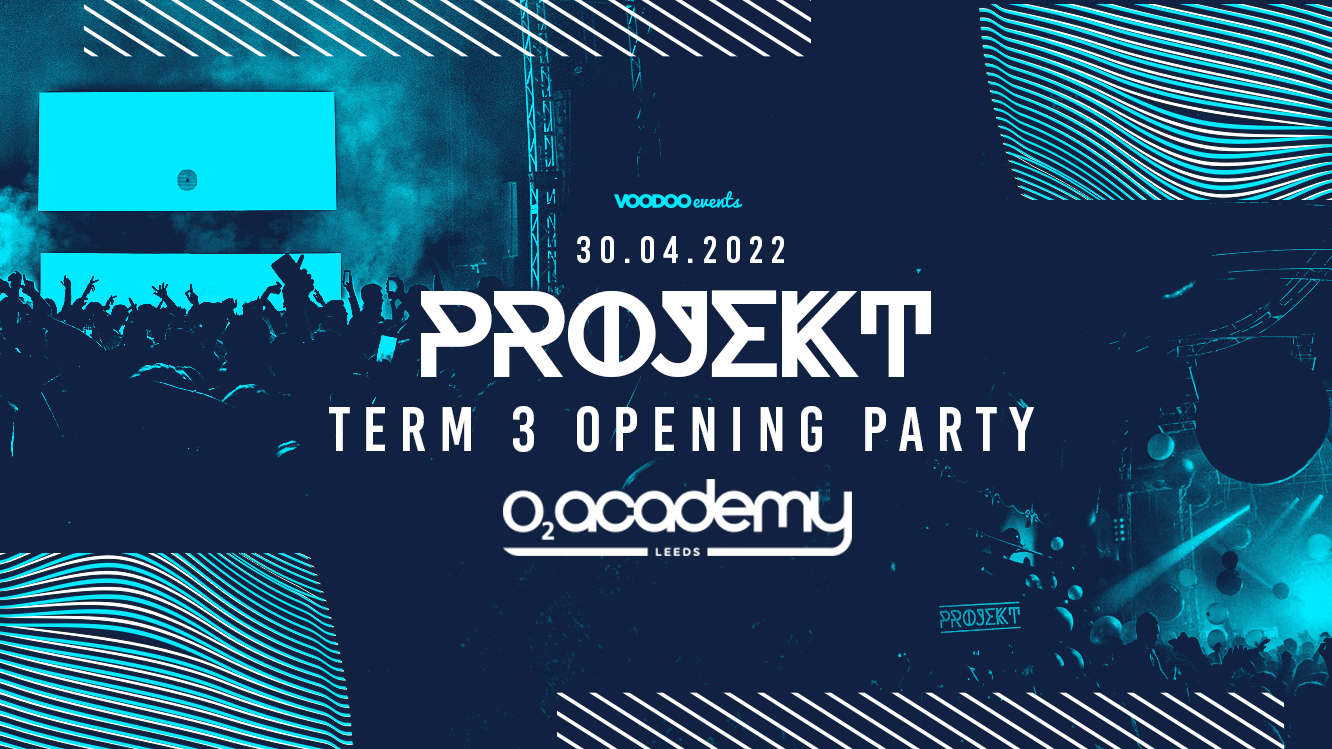 Projekt at the O2 Academy – 30th April – Opening Party
