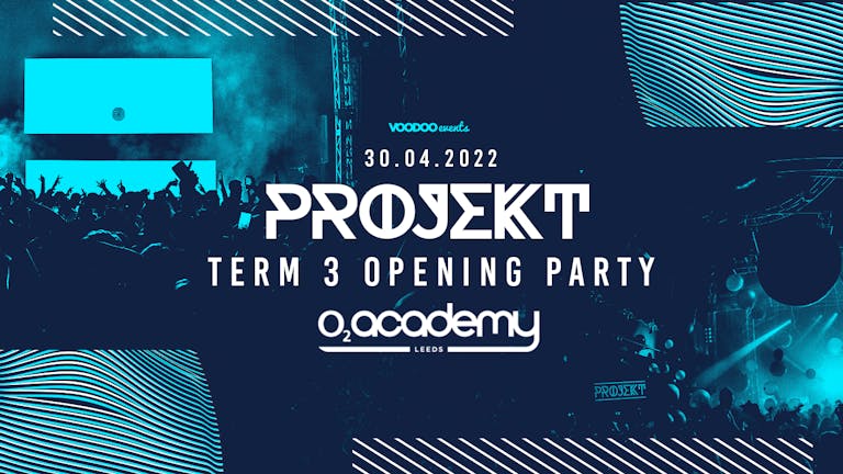Projekt at the O2 Academy - 30th April - Opening Party