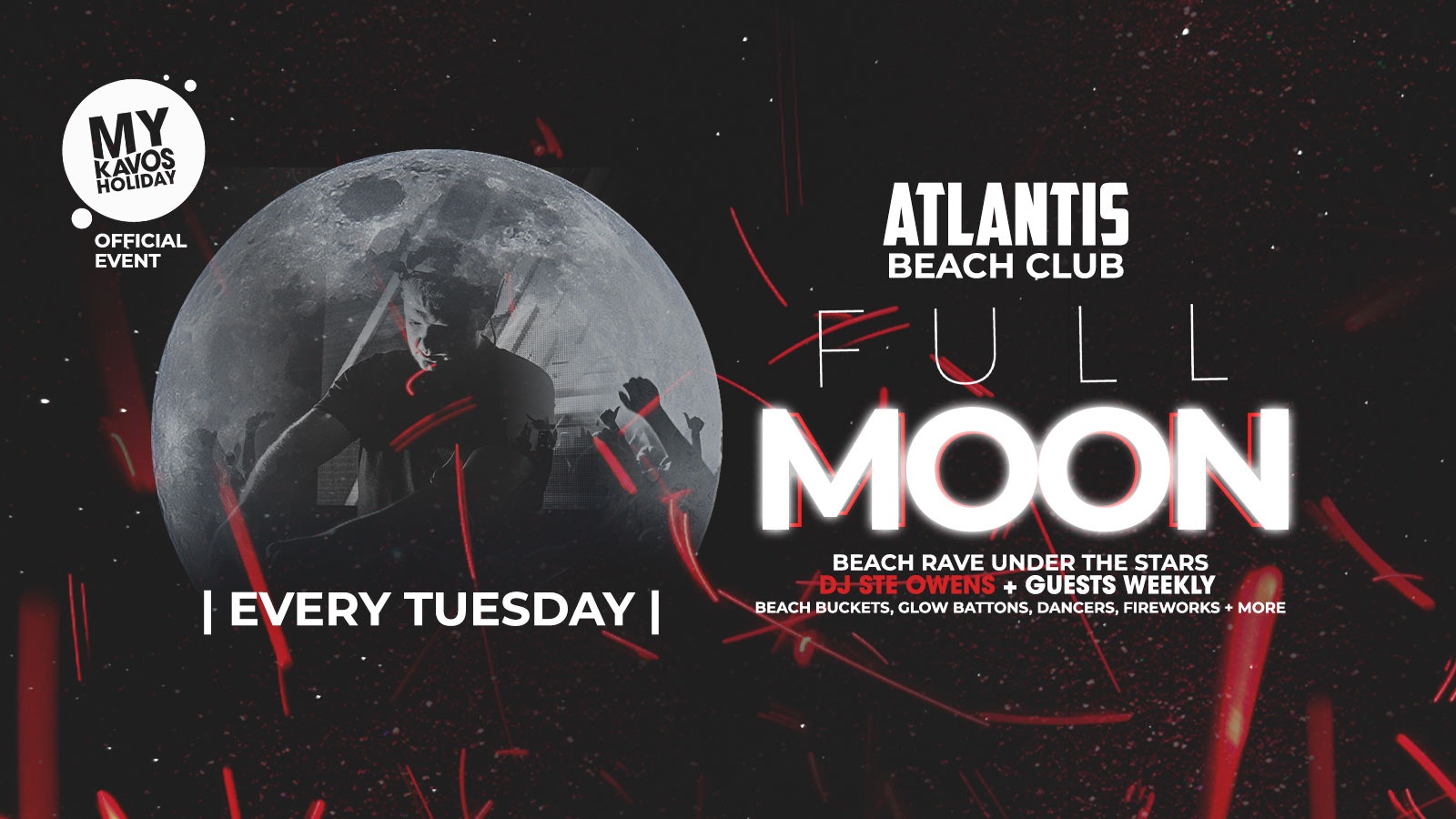 Full Moon | Atlantis Kavos – Official Event