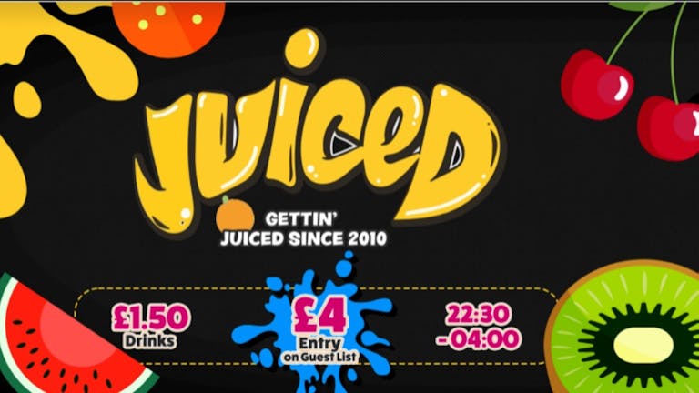 Juiced Presents -  USA (Hip hop and R&B) Vs UK (Grime and Rap)
