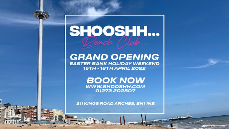 Shooshh Beach Club Sundown 15.04.22