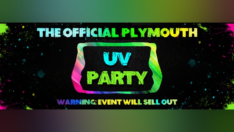 Plymouth Freshers UV Paint Party 2022