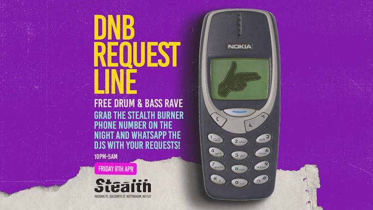 DnB Request Line - Free Drum & Bass Rave!