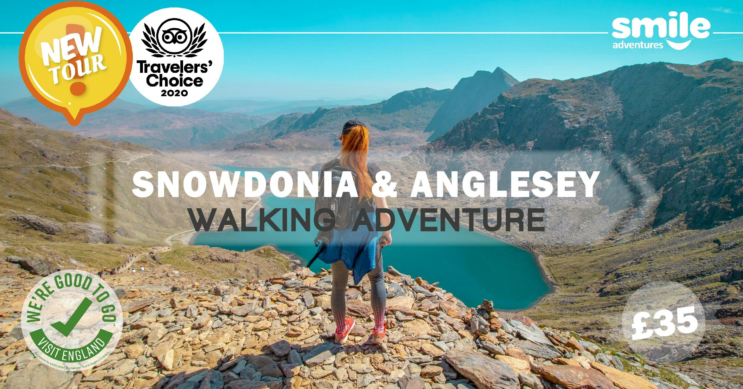 Snowdonia & Anglesey Walking Adventure – From Manchester