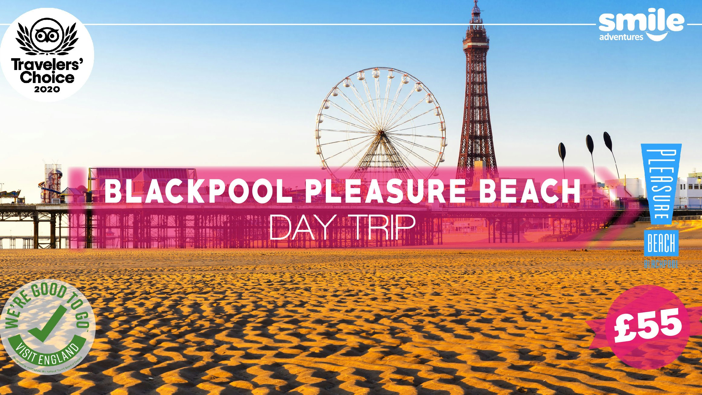 Blackpool Pleasure Beach – From Manchester