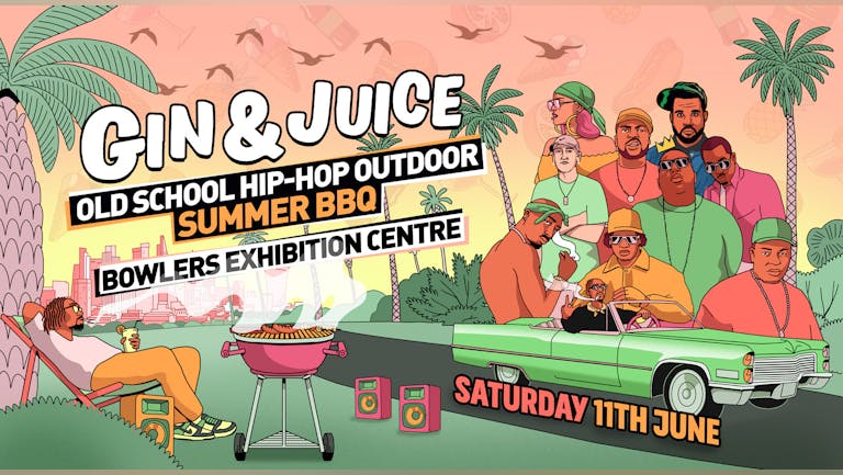 Old School Hip-Hop Outdoor Summer BBQ - Manchester 2022 - 80% SOLD OUT⚠️