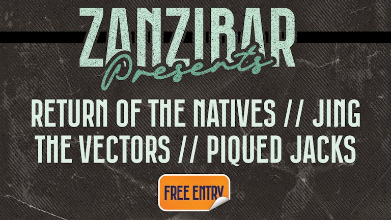 Zanzibar Presents - FREE Rock 'n' Roll