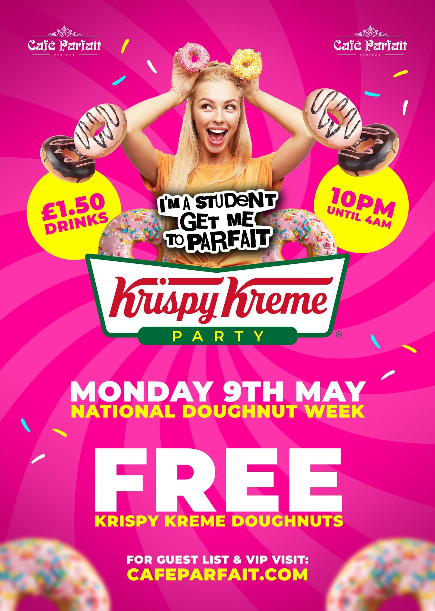 Krispy Kreme Night//I’m A Student Get Me To Parfait