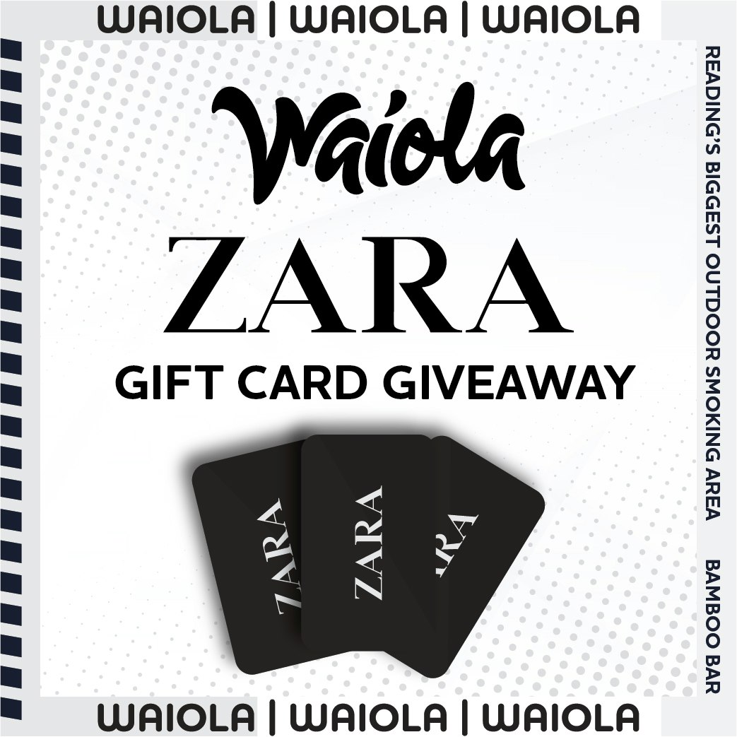 Waiola :  Zara Gift Card Giveaway