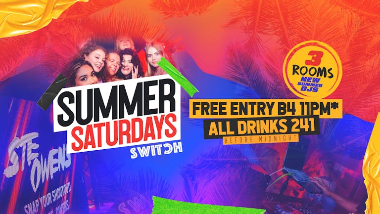 SUMMER SATURDAYS - £1000 Cash Cannon Giveaway