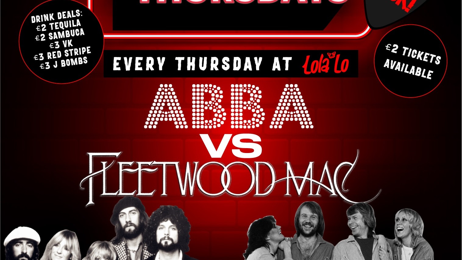 Skint Thursday – ABBA vs FLEETWOOD MAC (Summer Stories Afterparty)