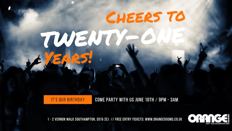 Orange Rooms 21st Birthday Party! Ft: FATBOY TIM