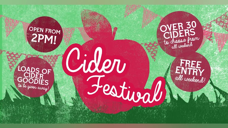 The Moles Cider Festival - 30 Ciders, 2 Days, Free Entry!