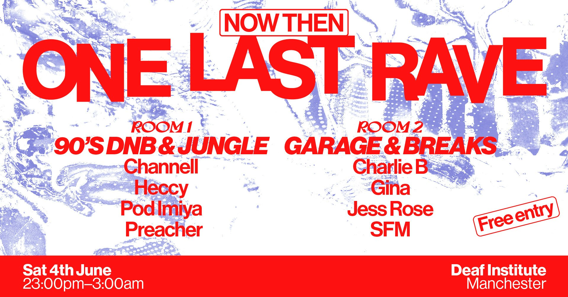 Now Then: ONE LAST RAVE