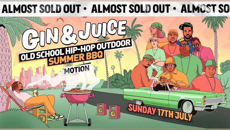 Old School Hip-Hop Outdoor Summer BBQ - Bristol 2022 - 80% SOLD OUT⚠️