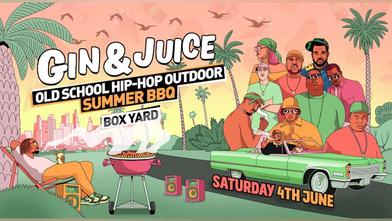 Old School Hip-Hop Outdoor Summer BBQ - Liverpool 2022 - 80% SOLD OUT⚠️