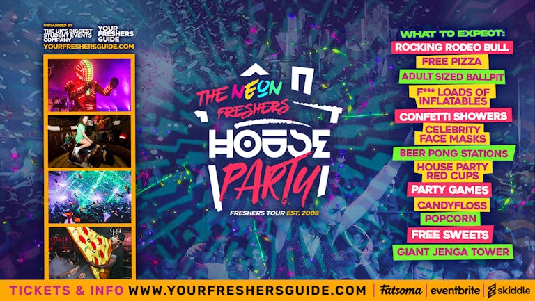 Neon Freshers House Party / Chester Freshers 2022 - Returners Tickets!