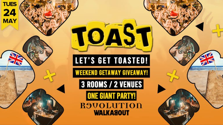 Toast • Weekend Getaway Giveaway • Revolution & Walkabout