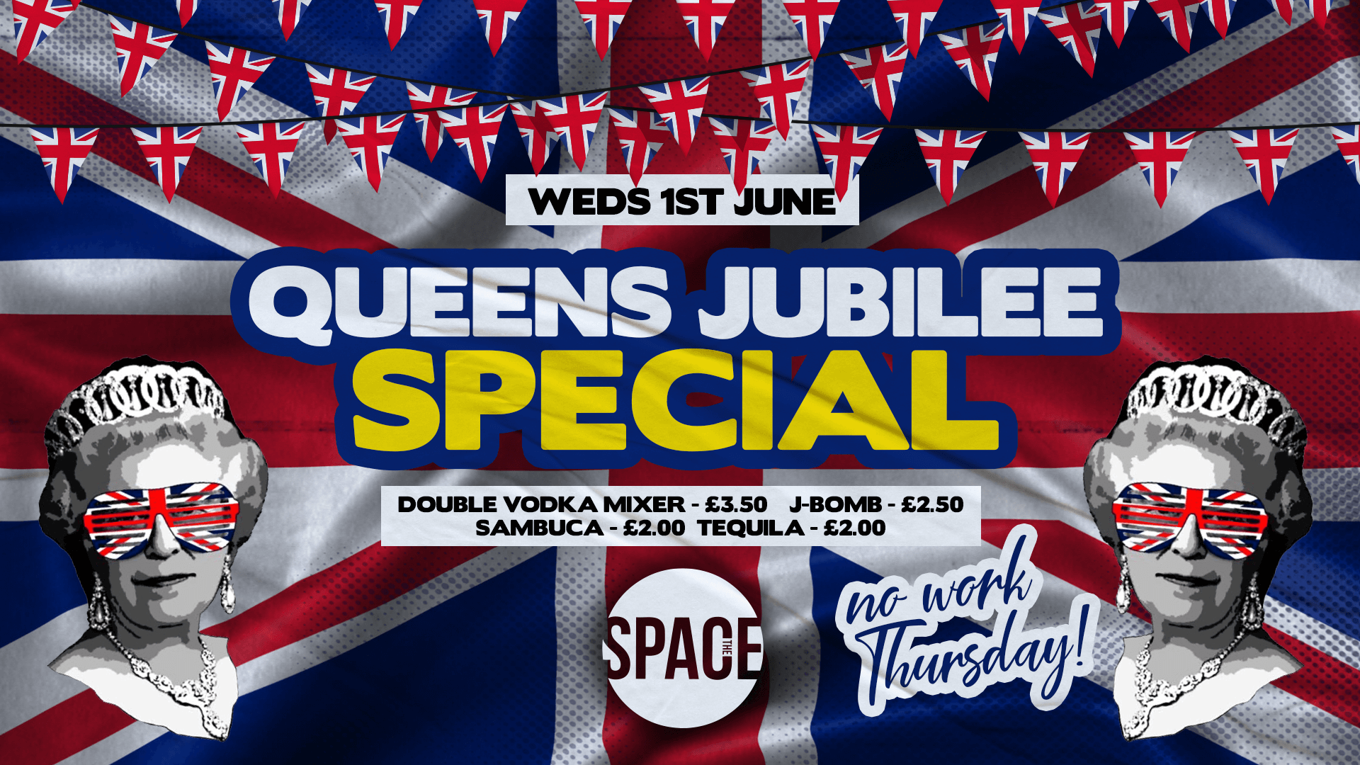 Space Wednesdays Jubilee Special 1st June