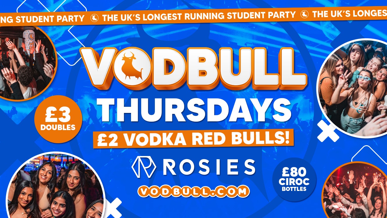 VODBULL at ROSIES!! The Freshers SNEAK PEEK!🎉 [🔥FINAL TICKETS ONLY!🔥] 15/09
