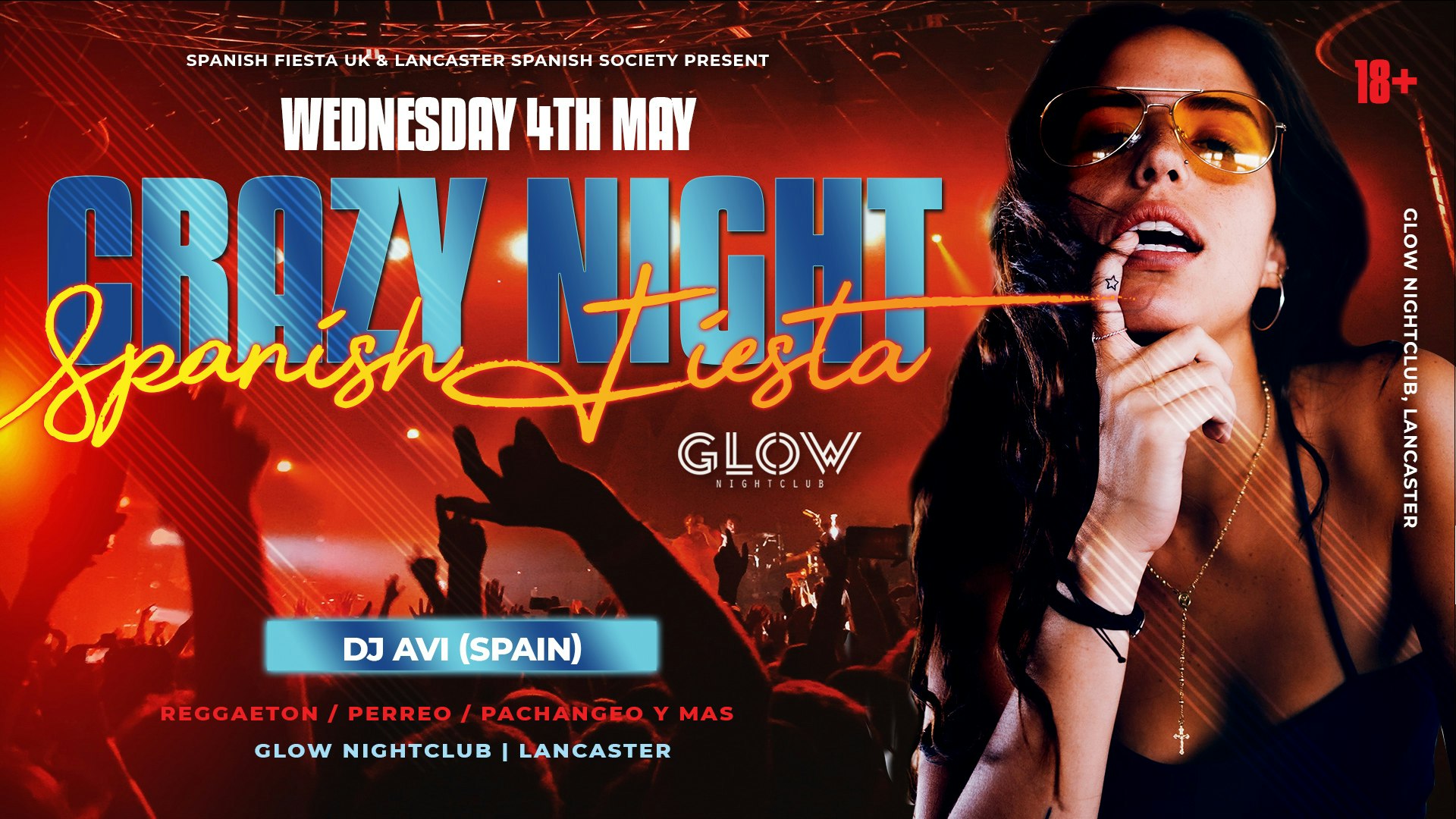 Spanish Fiesta Lancaster – 4th May / Glow Nightclub