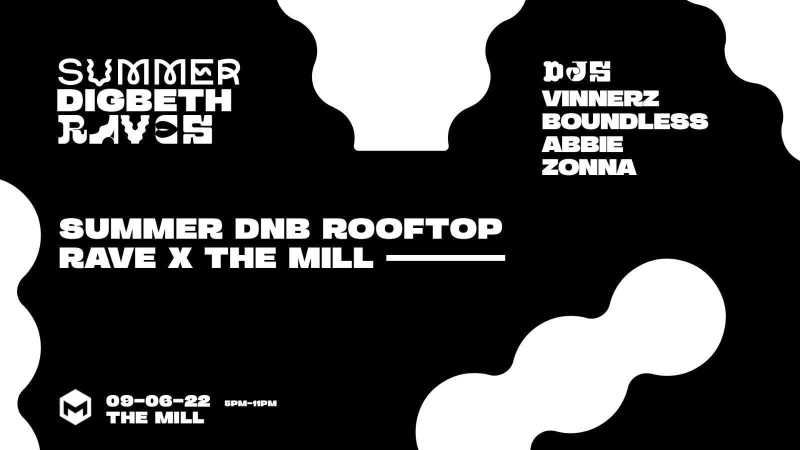 DnB Summer End Of Year Rave x The Mill & Roof Garden [90% SOLD OUT]