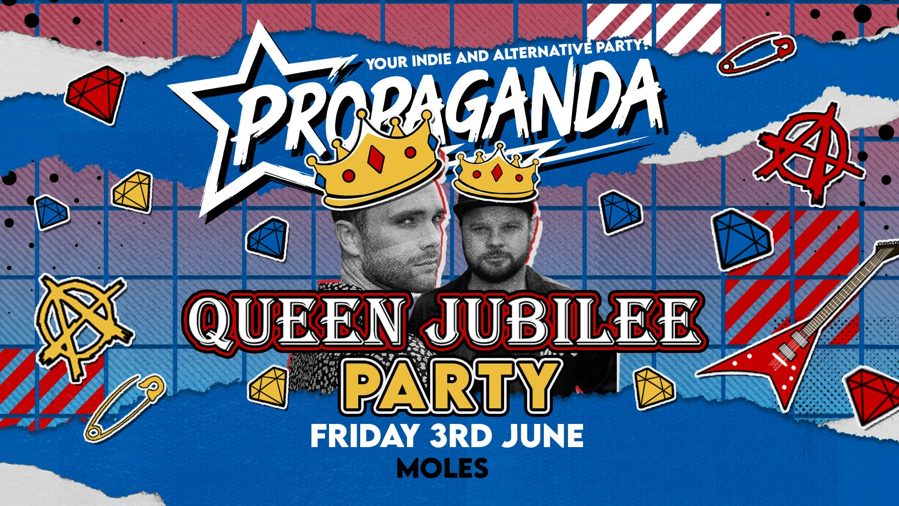 Propaganda Bath – Queen Jubilee Party!