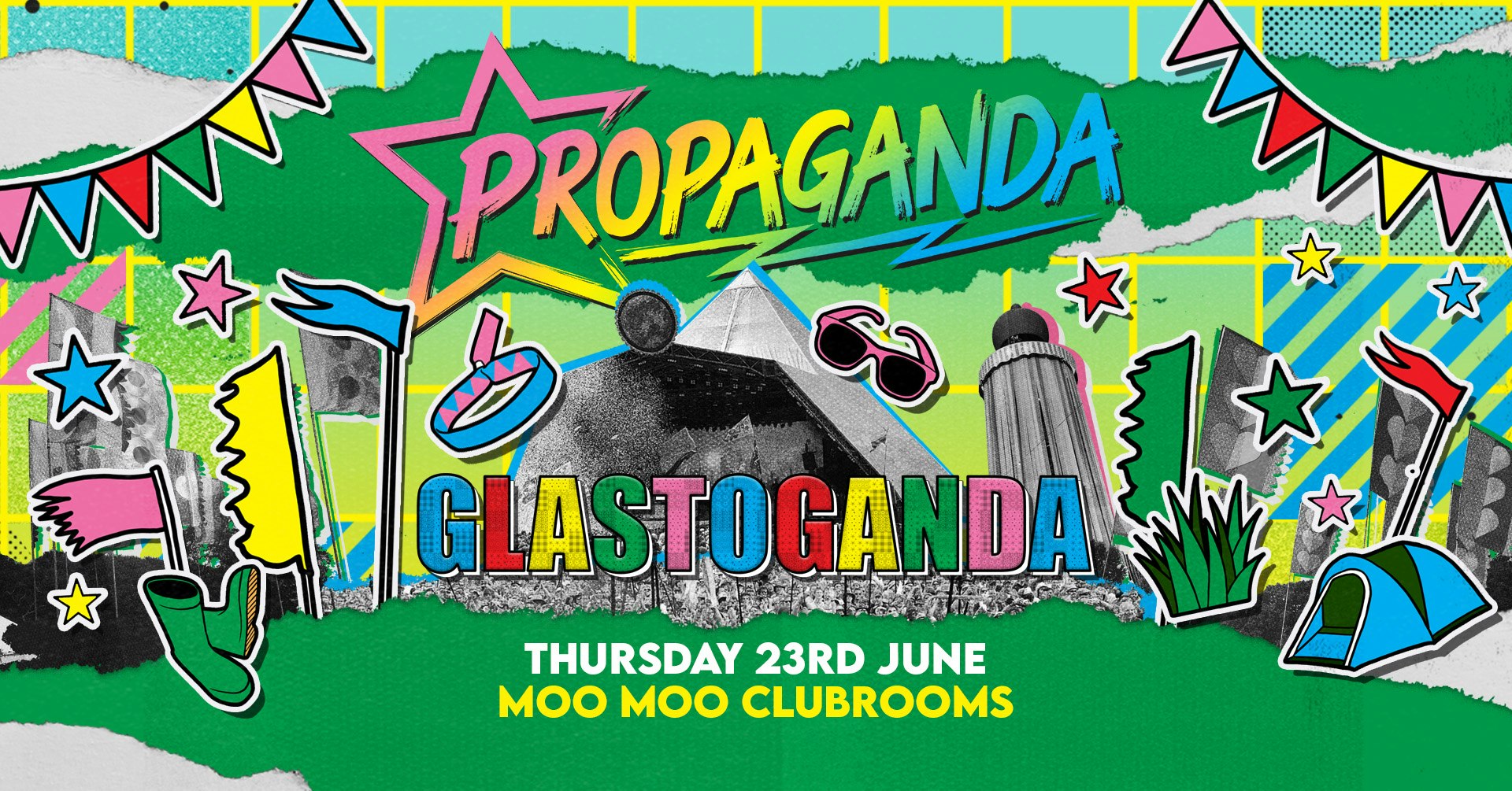 Propaganda Cheltenham – Glastoganda!