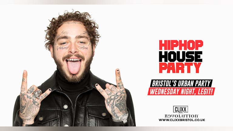 Hip Hop House Party - Bank Holiday Shutdown