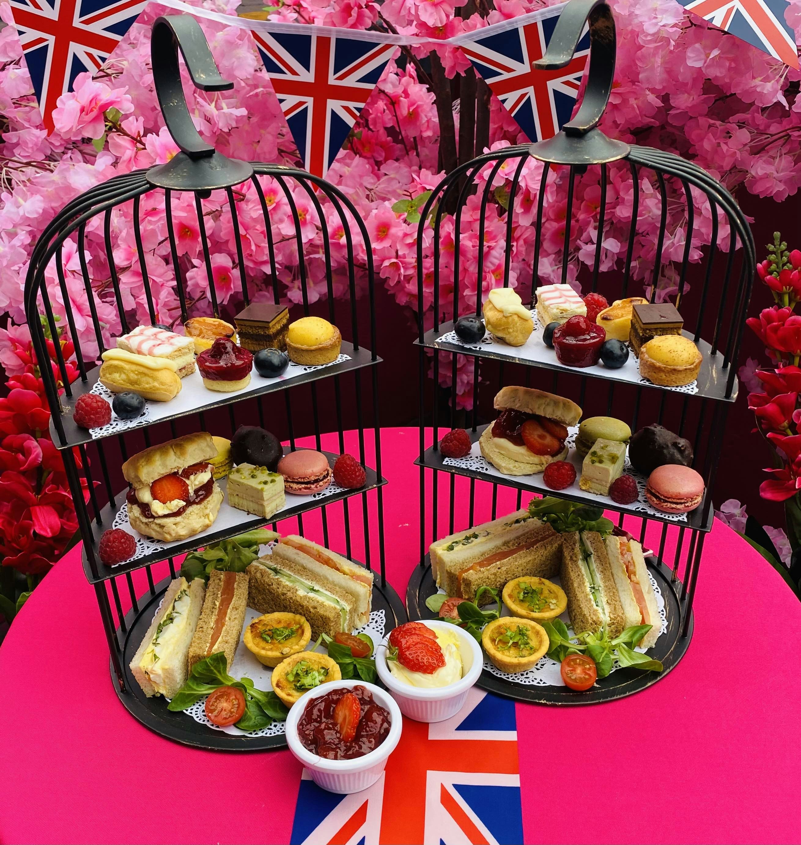 Afternoon Tea on the Terrace at Flamingo Terrace Bar & Roof Garden