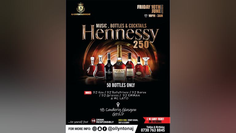HENNESSY 250 PARTY 