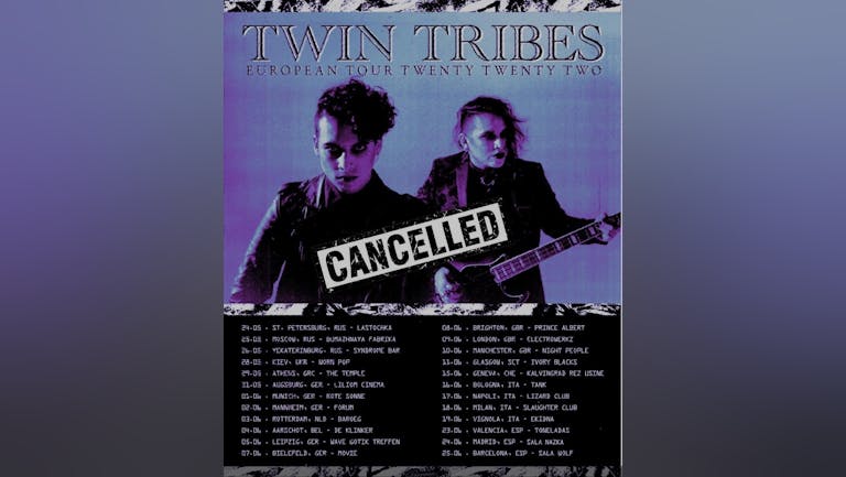 TWIN TRIBES - CANCELLED!
