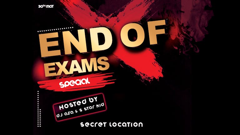 [SOLD OUT] Gosta Mondays - End of Exams Special - Hosted by DJ Aza