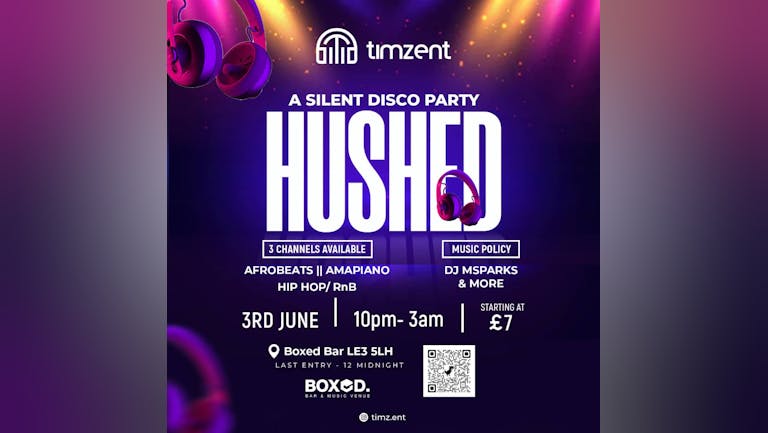 Hushed - A Silent Disco Experience