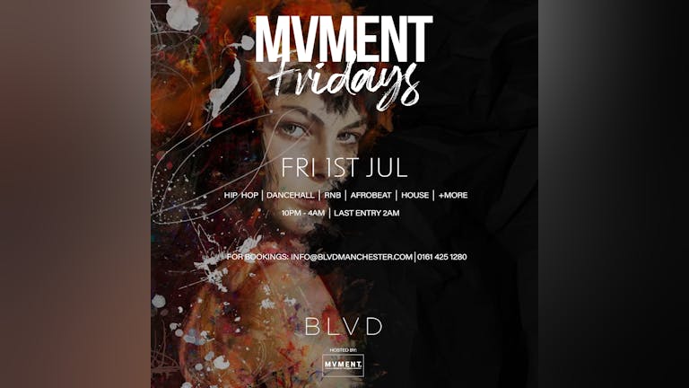 💰💫 #MvmentFRIDAYS MANCHESTERS NEWEST AND MOST EXCLUSIVE FRIDAY NIGHT! 💫💰