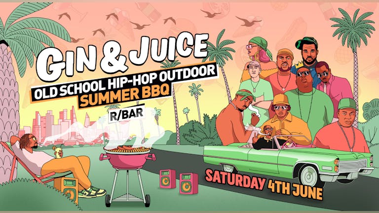 Old School Hip-Hop Outdoor Summer BBQ - Leicester 2022 - 80% SOLD OUT ⚠️