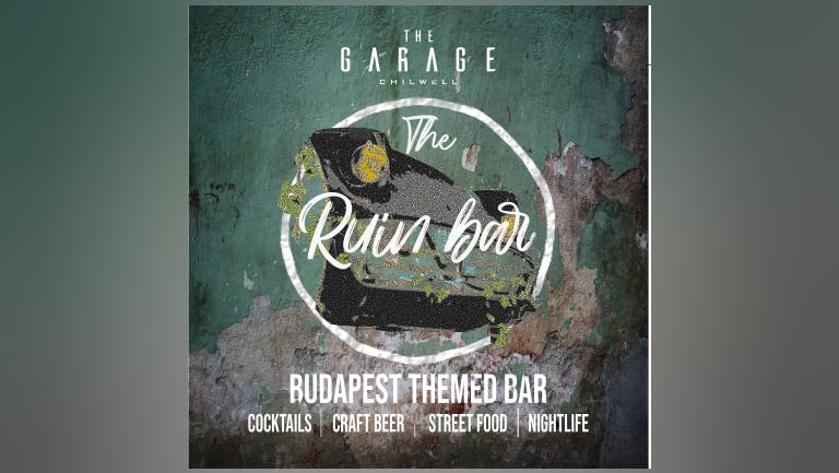 The Ruin Bar - Budapest themed Pop-Up Bar