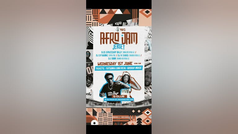 READING: AFRO JAM JERSEY PARTY 